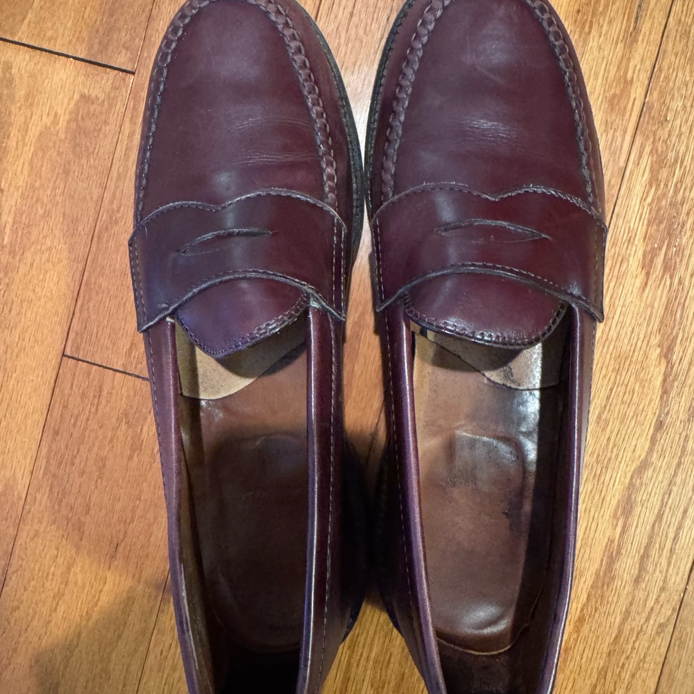 Classic Brown Leather Loafers